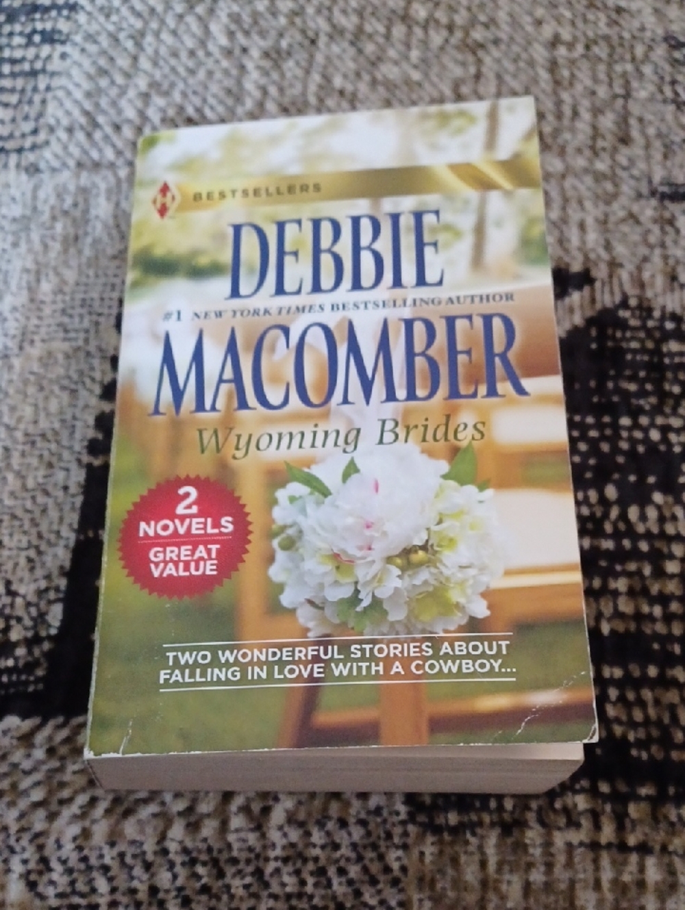 $4 Add-on Debbie Macomber "Wyoming Brides" - Paperback Romance (2 In 1)